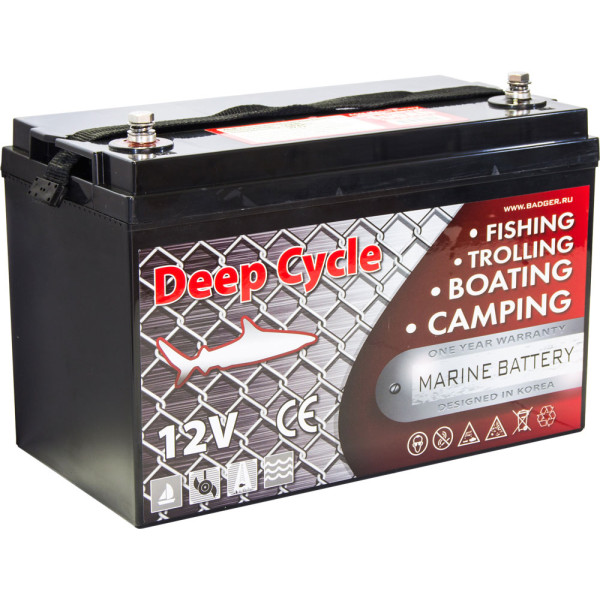 Аккумулятор Marine Deep Cycle AGM 100Ah 12V в Ульяновске Аккумулятор Marine Deep Cycle AGM 100Ah 12V в Ульяновске